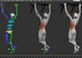 create realistic 3d workout and gym exercise animations